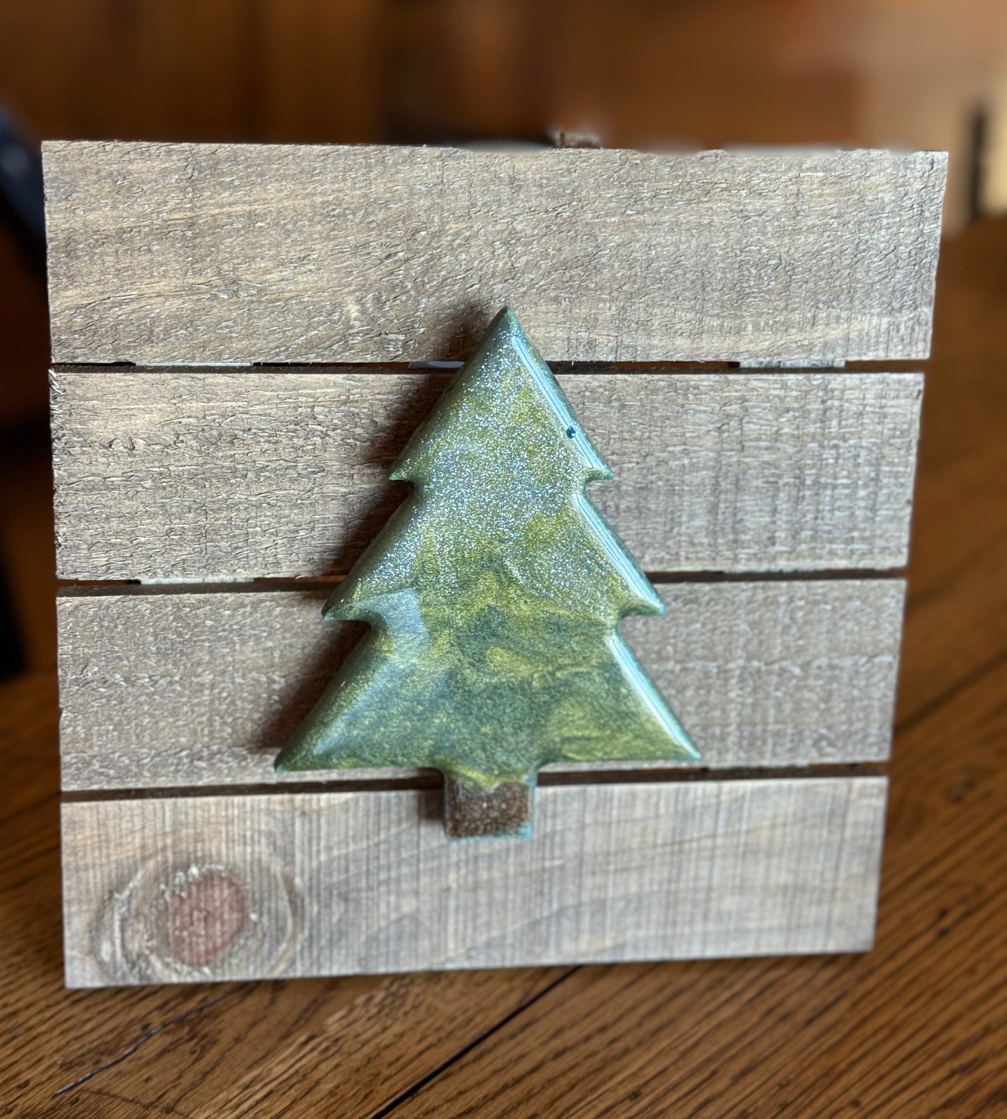 Glistening Pine Reclaimed Easel