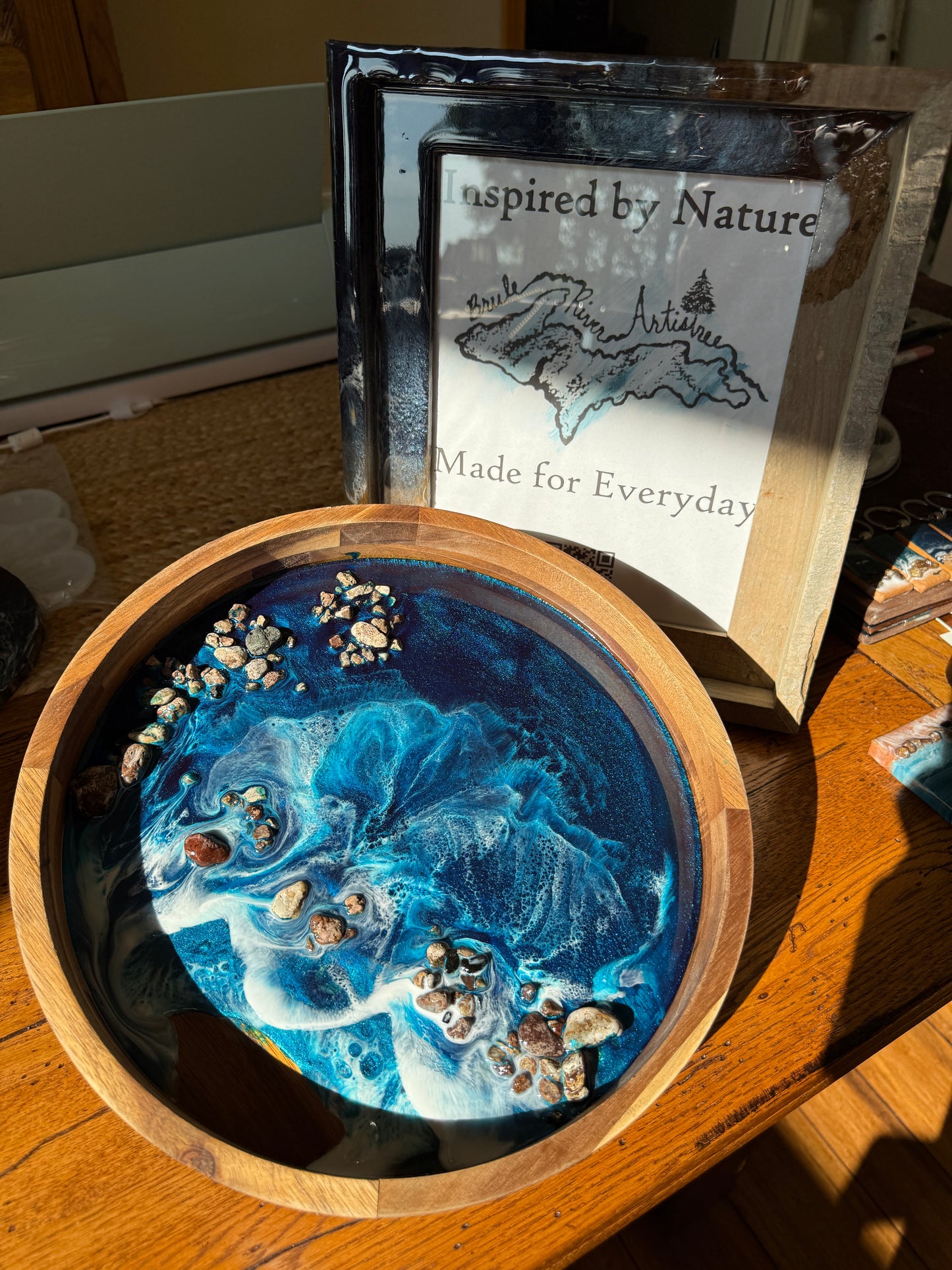 Wakes and Waves Lazy Susan