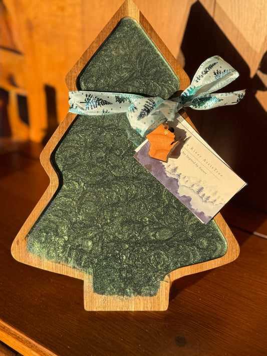 Glistening Pine Snack Tray
