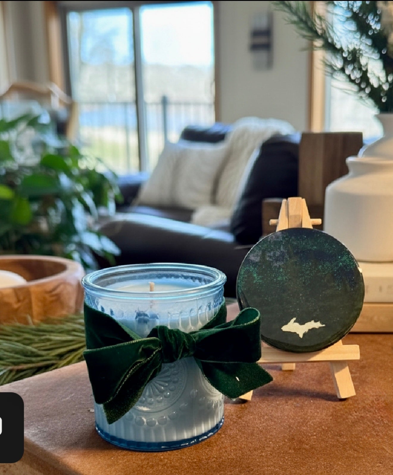 The Northern Lights Candle