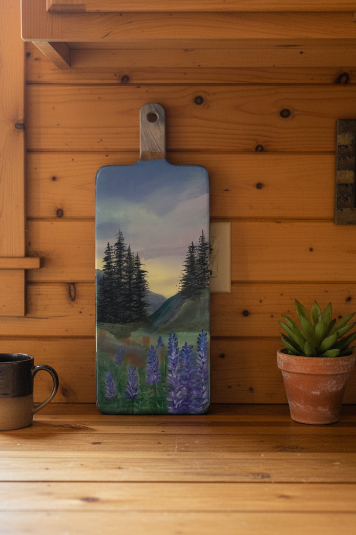 Lupine Sunset